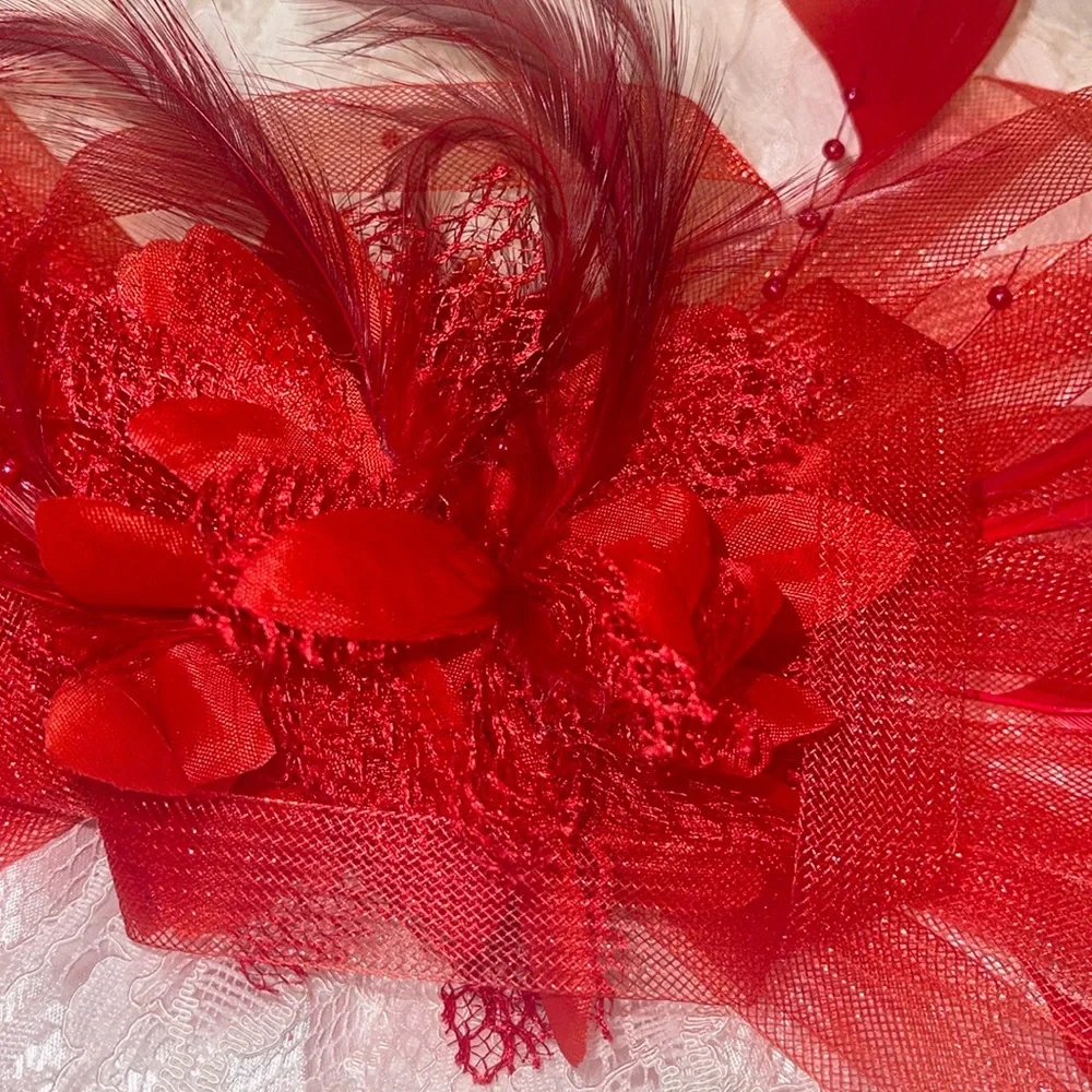 Tulle Fascinators Tea Party Kentucky Derby Cocktail Wedding Fancy Dress new